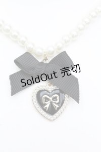 m petit by misako / パールリボンネックレス  ゴールド O-25-09-27-1017-LO-AC-OW-ZT486-F001