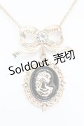 ｍ petit by misako / リボンｘカメオネックレス  ゴールド O-25-09-27-1018-LO-AC-OW-ZT0929N