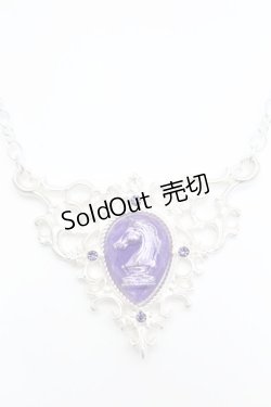 画像1: axes　femme POETIQUE / チェスナイト封入ネックレス  シルバー O-25-09-27-1020-LO-AC-IG-OS