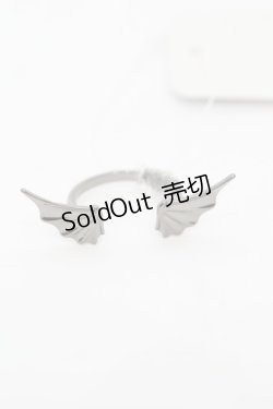 画像1: axes femme POETIQUE / レイヤードウィングリング  クロ O-25-09-27-1026-AX-AC-IG-ZT0929N