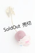 【SALE】MILK / チェリーホイップイヤリング  ピンク O-25-09-27-1028-ML-AC-OW-ZT486-F003