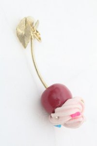 MILK / チェリーホイップイヤリング  ピンク O-25-09-27-1028-ML-AC-OW-ZT486-F003