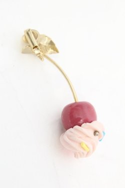 画像2: MILK / チェリーホイップイヤリング  ピンク O-25-09-27-1028-ML-AC-OW-OS