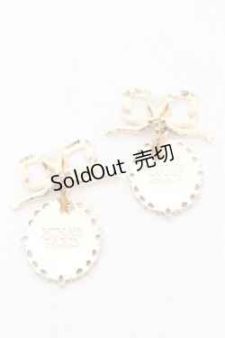 画像2: ｍ petit by misako / リボンカメオイヤリング  ゴールド O-25-09-27-1031-LO-AC-OW-OS