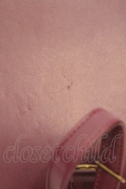 画像4: axes femme / 型押しフラップサッチェル 27×34×10.5cm ワイン O-25-09-27-1003-AX-BG-IG-OS