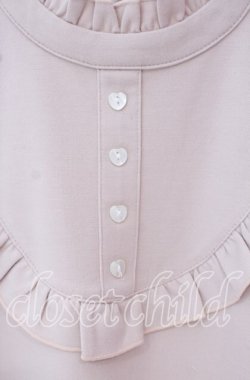 画像2: Honey Cinnamon / ショルダーレースアッププルオーバー F ピンク O-25-09-27-067-LO-TO-OW-OS