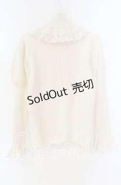 画像3: BABY,THE STARS SHINE BRIGHT / フリル取り外しタートルネックプルオーバー  アイボリー O-25-09-27-069-BA-TO-OW-OS