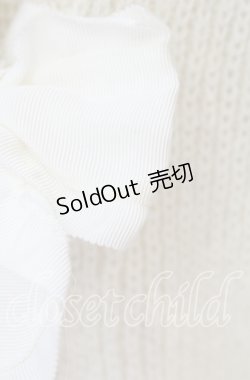 画像3: INGEBORG / リボン通しニットカーディガン  アイボリー O-25-09-27-077-LO-TO-OW-OS