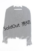 INGEBORG / リボン使いピンタックブラウス  緑寄りクロ O-25-09-27-080-LO-BL-OW-OS