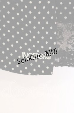 画像3: INGEBORG / レース襟付きドットカーディガン S クロ O-25-09-27-082-LO-TO-OW-OS