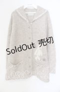 【SALE】ILYa LONNG TEMPS / くまニットカーディガン  ブラウン O-25-09-27-088-PU-TO-IG-ZT185