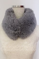 axes femme / ファーティペット  グレー O-25-09-27-002-AX-ZA-OW-ZT433