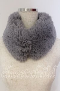 axes femme / ファーティペット  グレー O-25-09-27-002-AX-ZA-OW-ZT433