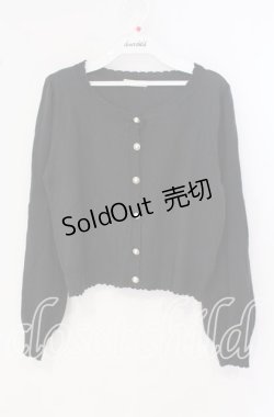 画像1: Amavel / パールボタンカーディガン F グリーン O-25-09-27-098-CA-TO-OW-ZY