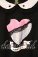 画像2: LISTEN FLAVOR / Heart Chocolateレースカラーカットソー  ブラック O-25-09-27-105-PU-TO-OW-OS (2)