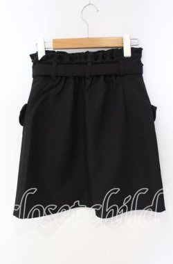 画像2: Honey Cinnamon / ハートバックルスカート F クロ O-25-09-27-013-LO-SK-OW-OS