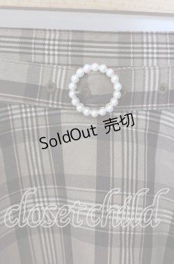 画像2: Honey Cinnamon / パールバックルフリルフレアスカート F ブラウン O-25-09-27-015-LO-SK-OW-OS