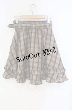 画像3: Honey Cinnamon / パールバックルフリルフレアスカート F ブラウン O-25-09-27-015-LO-SK-OW-OS