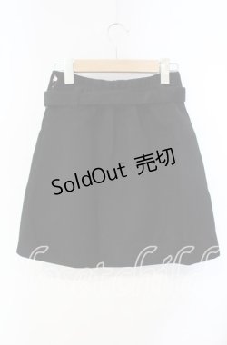 画像2: Honey Cinnamon / ハートバックル起毛スカート F クロ O-25-09-27-018-LO-SK-OW-ZY