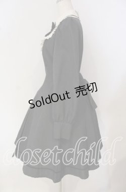 画像3: Innocent World / 丸衿ヨークフレアーワンピース M グレー O-25-09-27-003-IW-OP-OW-OS