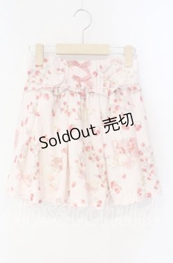 画像1: LIZ LISA / ストロベリーラビットスカパン 0 ピンク O-25-09-27-020-LO-PA-OW-OS