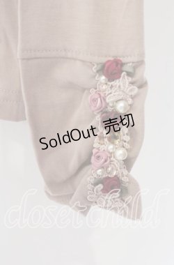 画像3: axes femme / 袖先ガーデンインナー M ピンク O-25-09-27-030-AX-TO-OW-OS