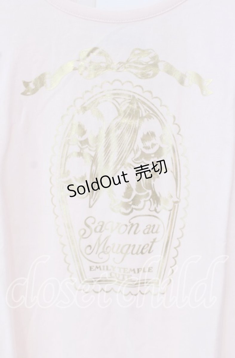 画像2: 【SALE】Emily Temple cute / リリーベルプリントカットソー M ピンク O-25-09-27-031-ET-TO-OW-ZT381 (2)