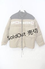 Karl Helmut / リバーシブルダウンジャケット  ベージュ×クロ O-25-09-29-001-EL-CO-IG-ZT-C051