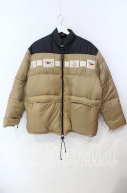 画像1: Karl Helmut / リバーシブルダウンジャケット  ベージュ×クロ O-25-09-29-001-EL-CO-IG-OS