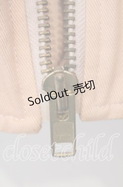 画像2: WONDERFUL WORLD / デニム中綿ブルゾン【破損あり】  ピンク O-25-09-29-003-LO-JA-IG-ZI