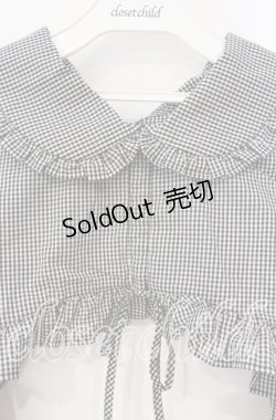 画像2: Pain / 2wayフリルショートブラウス  クロ O-25-09-29-032-LO-BL-OW-OS