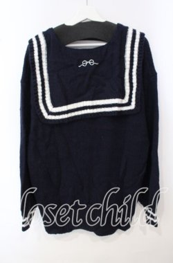 画像3: Fickle Bebe / FBセーラーカラーニット F コン O-25-09-29-037-0-TO-OW-OS