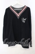 MILKBOY / COLLAGE スウェット  ブラック O-25-09-29-041-MB-TS-OW-OS