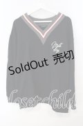 MILKBOY / COLLAGE スウェット  ブラック O-25-09-29-041-MB-TS-OW-OS