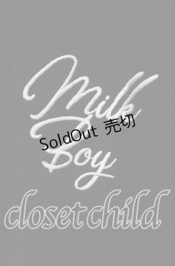 画像2: MILKBOY / COLLAGE スウェット  ブラック O-25-09-29-041-MB-TS-OW-OS