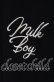 画像2: MILKBOY / COLLAGE スウェット  ブラック O-25-09-29-041-MB-TS-OW-OS (2)