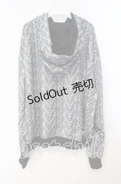 画像3: MILKBOY / ケーブルパーカー  ブラック O-25-09-29-042-MB-TO-OW-OS