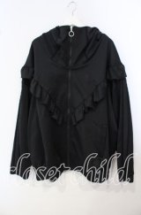 REFLEM / ×DimMoire 切り替えジャージパーカー F ブラック O-25-09-29-043-PU-TO-OW-ZY