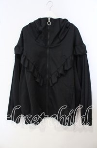 REFLEM / ×DimMoire 切り替えジャージパーカー F ブラック O-25-09-29-043-PU-TO-OW-ZY