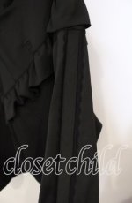 画像3: REFLEM / ×DimMoire 切り替えジャージパーカー F ブラック O-25-09-29-043-PU-TO-OW-ZT0408Y (3)
