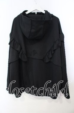 画像4: REFLEM / ×DimMoire 切り替えジャージパーカー F ブラック O-25-09-29-043-PU-TO-OW-OS
