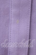 画像3: 【SALE】TOMATSU / 裾フラワージャケット 38 ラベンダー O-25-09-29-049-LO-JA-IG-ZT029 (3)