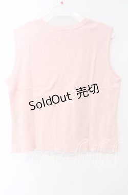 画像3: TOMATSU / オーガンジーフラワーニットノースリーブ 40 ピンク O-25-09-29-052-LO-TO-IG-ZT1028M