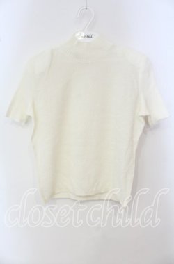画像1: TOMATSU / 半袖ニット  オフ O-25-09-29-061-LO-TO-IG-OS