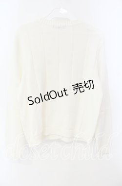 画像3: TOMATSU / パステル刺繍カーディガン  アイボリー O-25-09-29-069-LO-TO-IG-OS