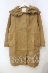 PINK HOUSE / フリルフードモッズコート  ブラウン O-25-09-29-072-LO-CO-IG-ZT-C035