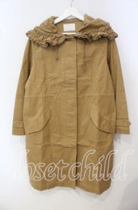 PINK HOUSE / フリルフードモッズコート  ブラウン O-25-09-29-072-LO-CO-IG-ZT-C035