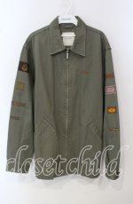 画像1: 【SALE】Karl Helmut / パッチワークジップジャケット M グリーン O-25-09-29-077-EL-JA-IG-ZT175 (1)