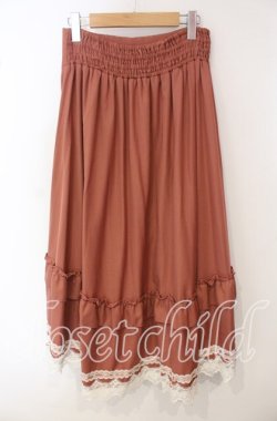 画像4: axes femme / サス付フィッシュテールスカート M ピンク O-25-09-29-084-AX-SK-OW-OS