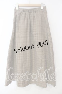 画像2: An MILLE / 編み上げスカート  ブラウン O-25-09-29-090-EL-SK-OW-OS